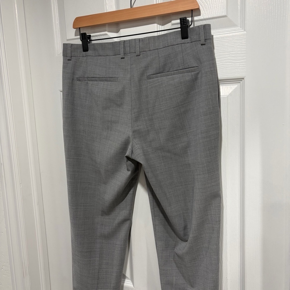 2/$25 Zara Man Men's Grey Dress Pants Wool Blend - Picture 5 of 8